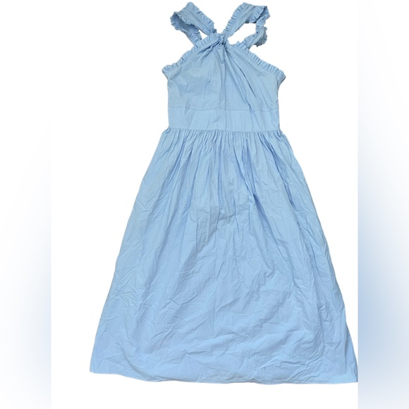 H&M Light Blue Ruffled Dress - Picture 5 of 6